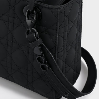 Matte Quilted Charm Mini Tote