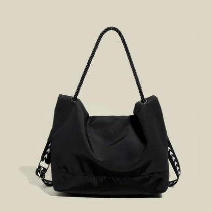 Foldable Rope Handle Canvas Tote Bag