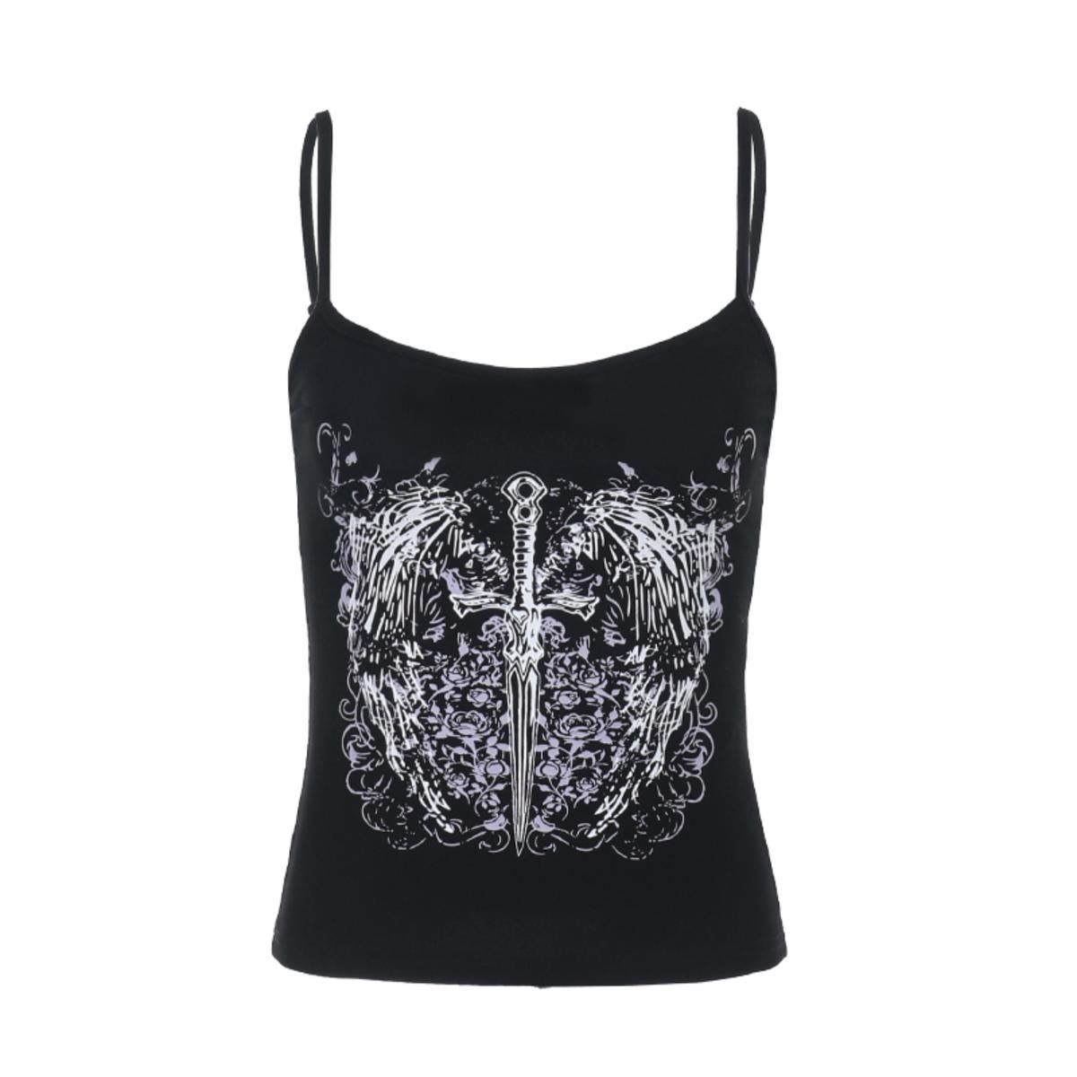 Sword Wing Graphic Cami Top