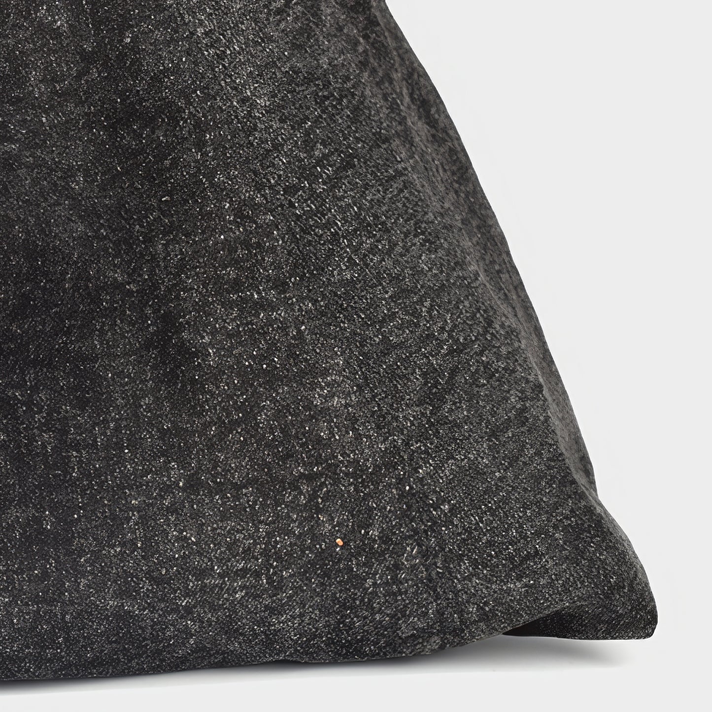 Charcoal Washed Oversized Hobo Bag