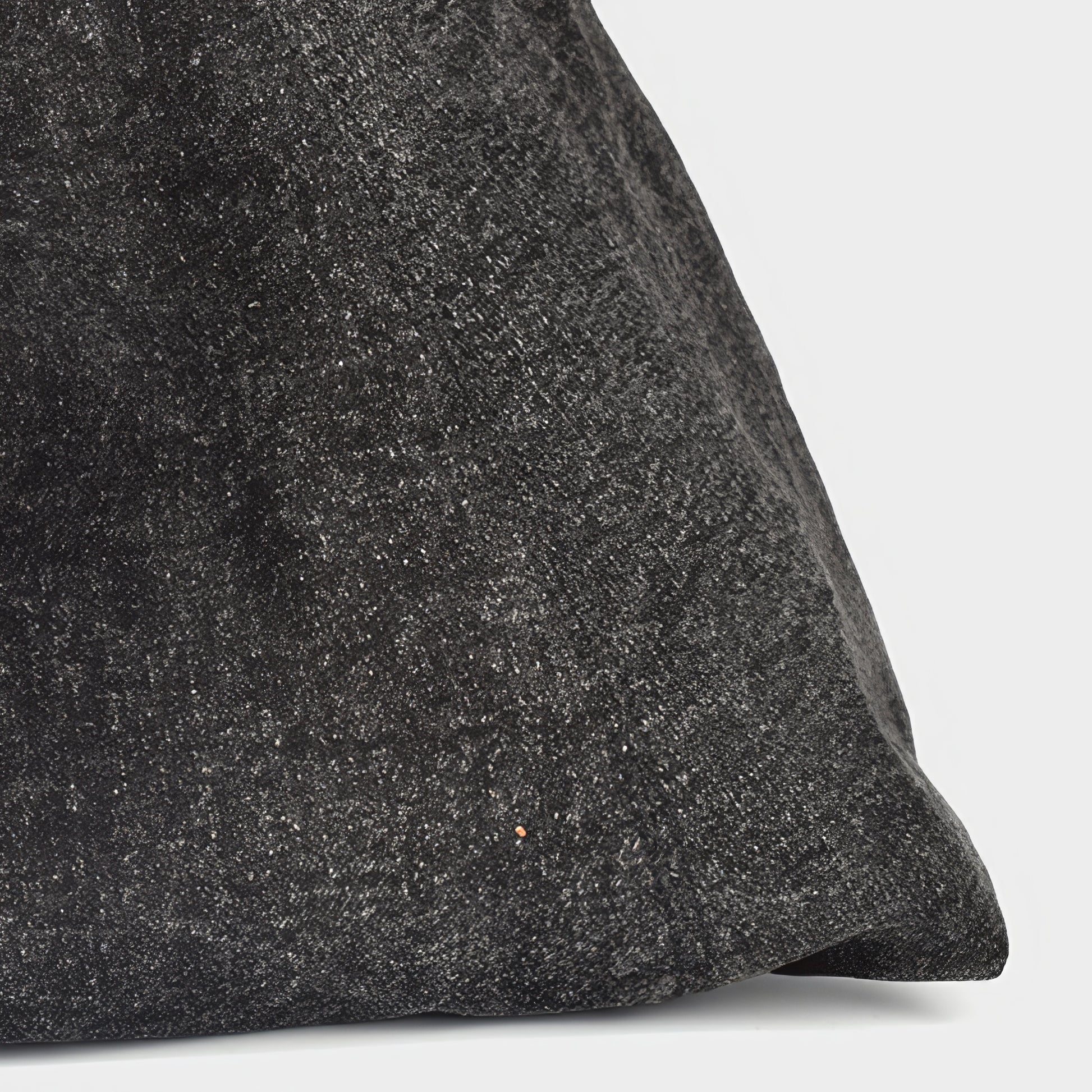 Charcoal Washed Oversized Hobo Bag