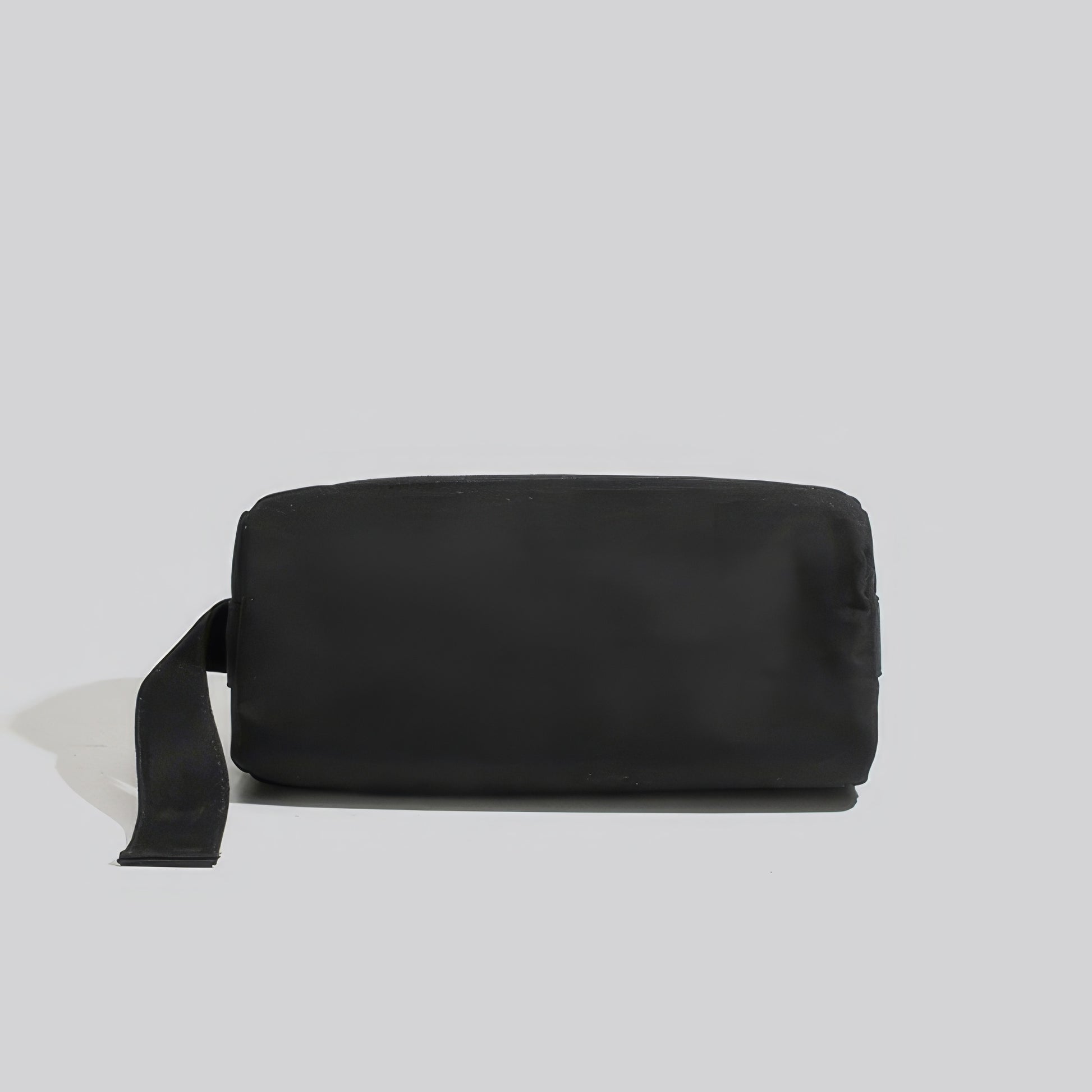 Asymmetrical Zip Canvas Shoulder Bag