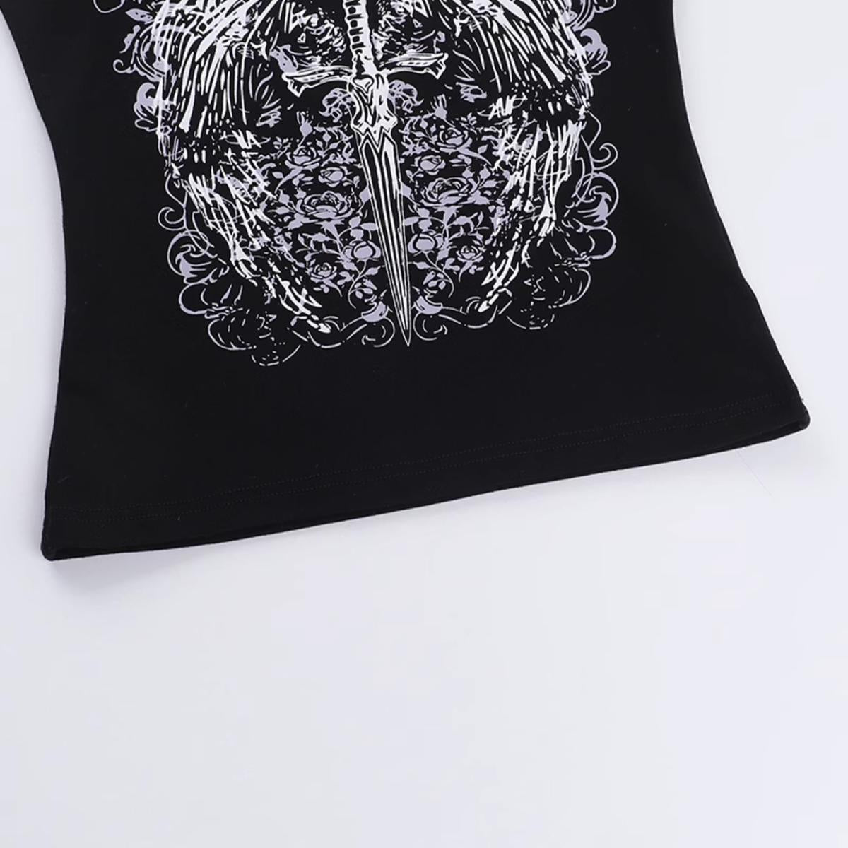 Sword Wing Graphic Cami Top