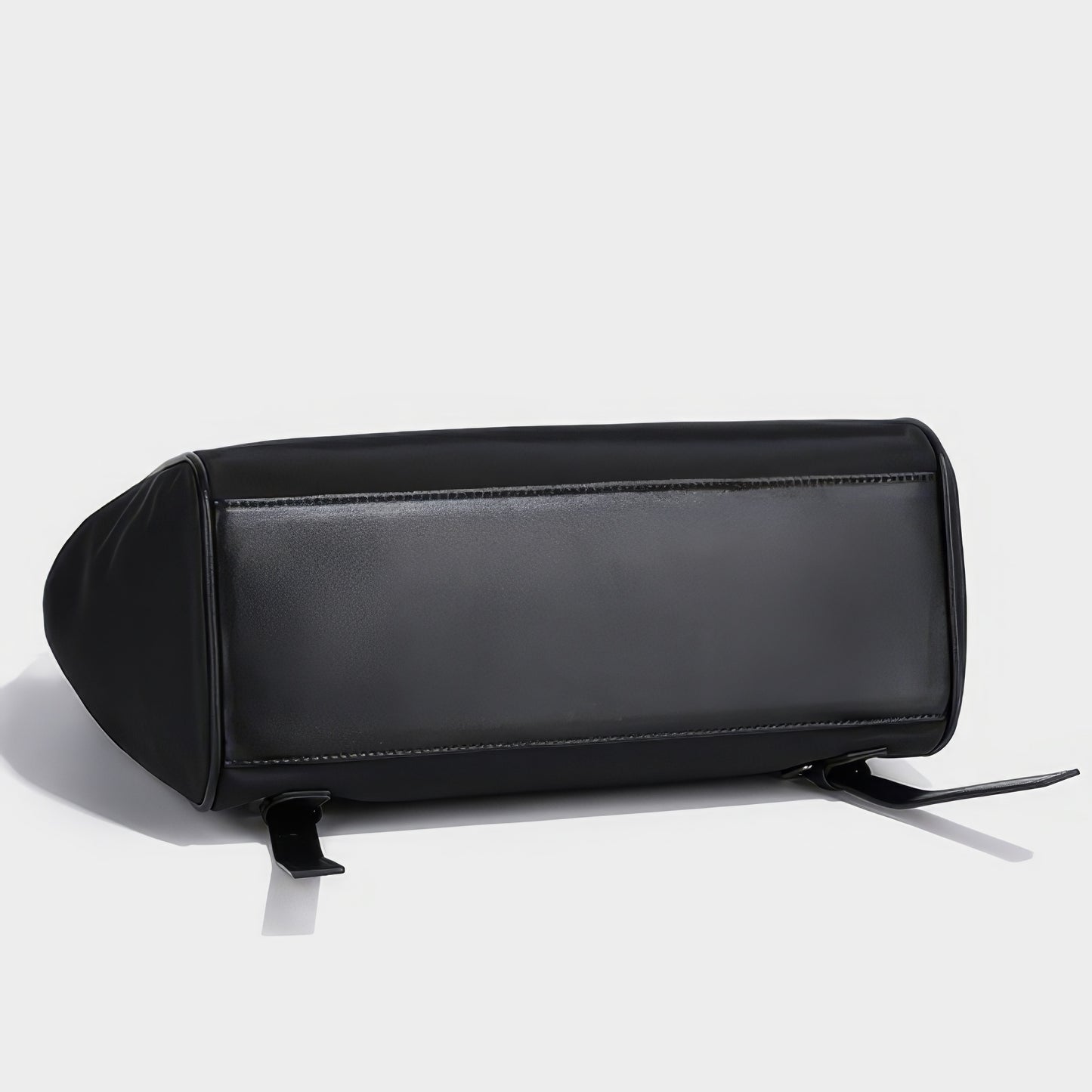 Structured Lock Detail Backpack Bag