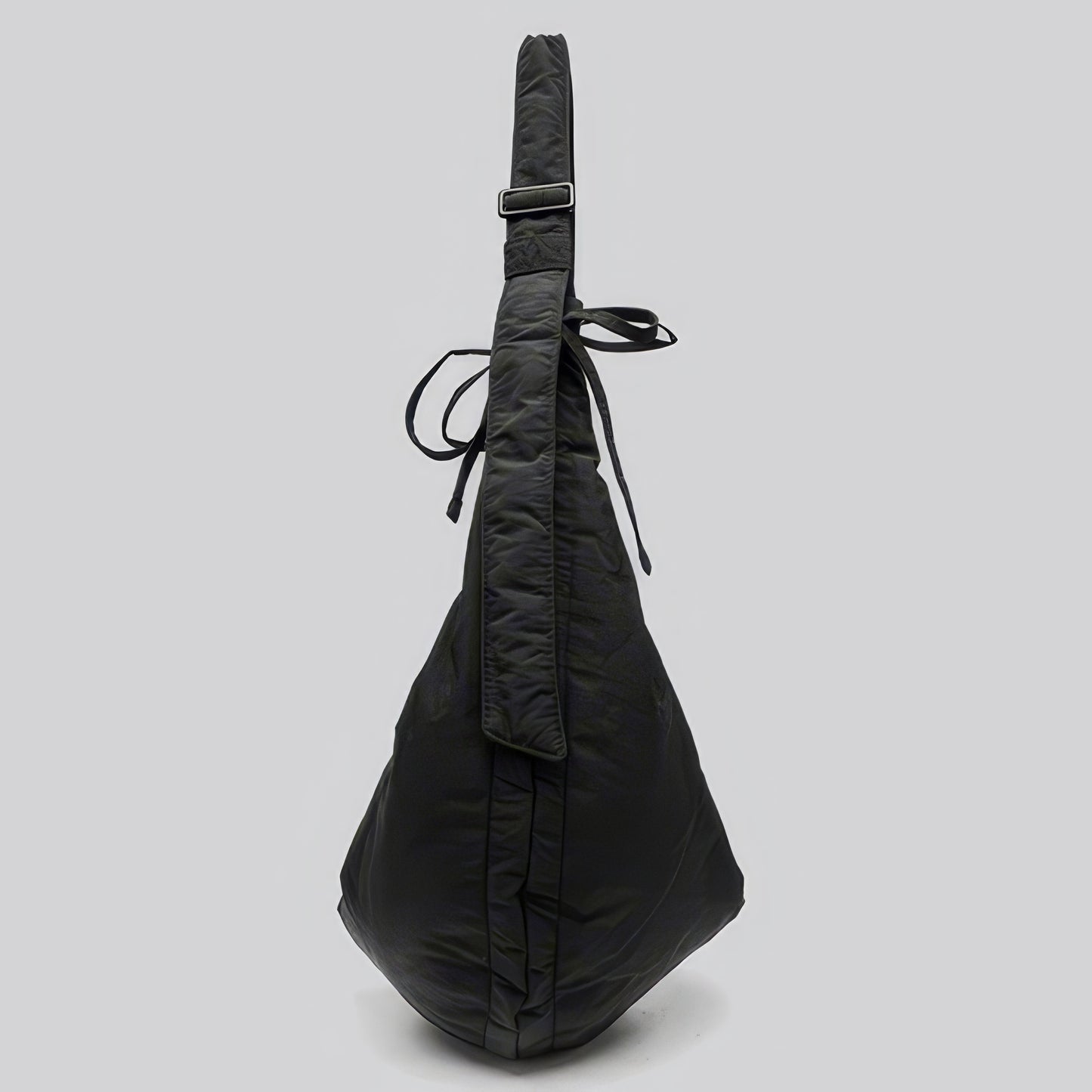 Drawstring Strap Soft Crescent Shoulder Bag