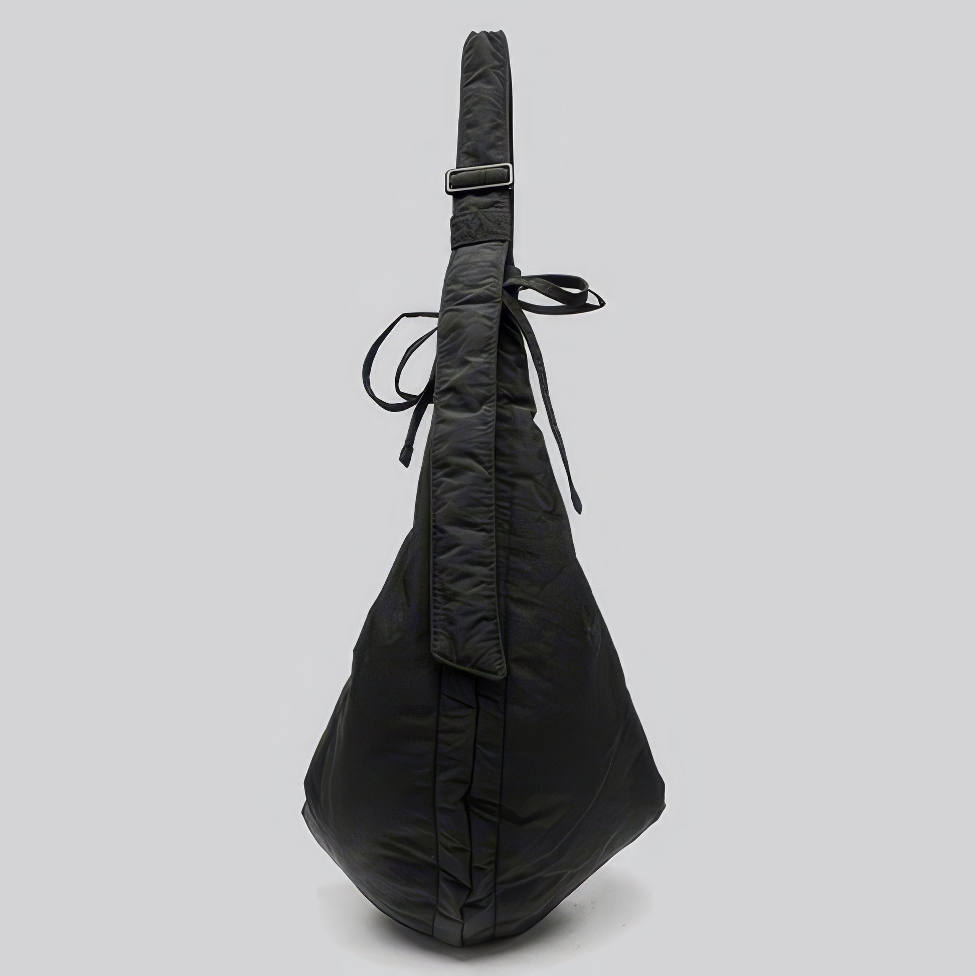 Drawstring Strap Soft Crescent Shoulder Bag
