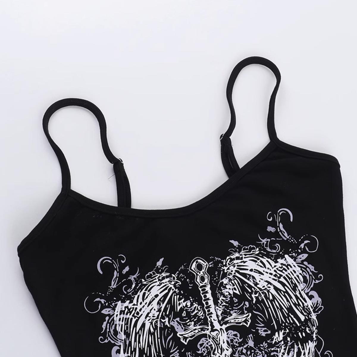 Sword Wing Graphic Cami Top