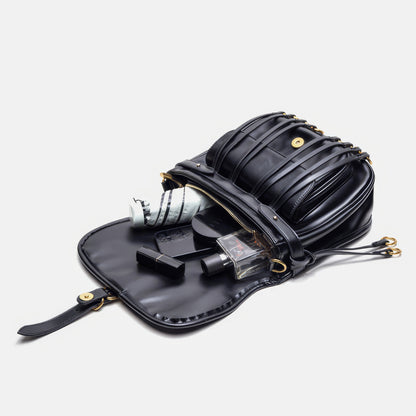 Ring Strap Buckle Detail Shoulder Bag