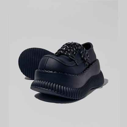 Chunky Ribbed Platform Sneakers