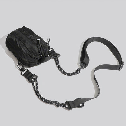 Compact Nylon Tech Crossbody Bag