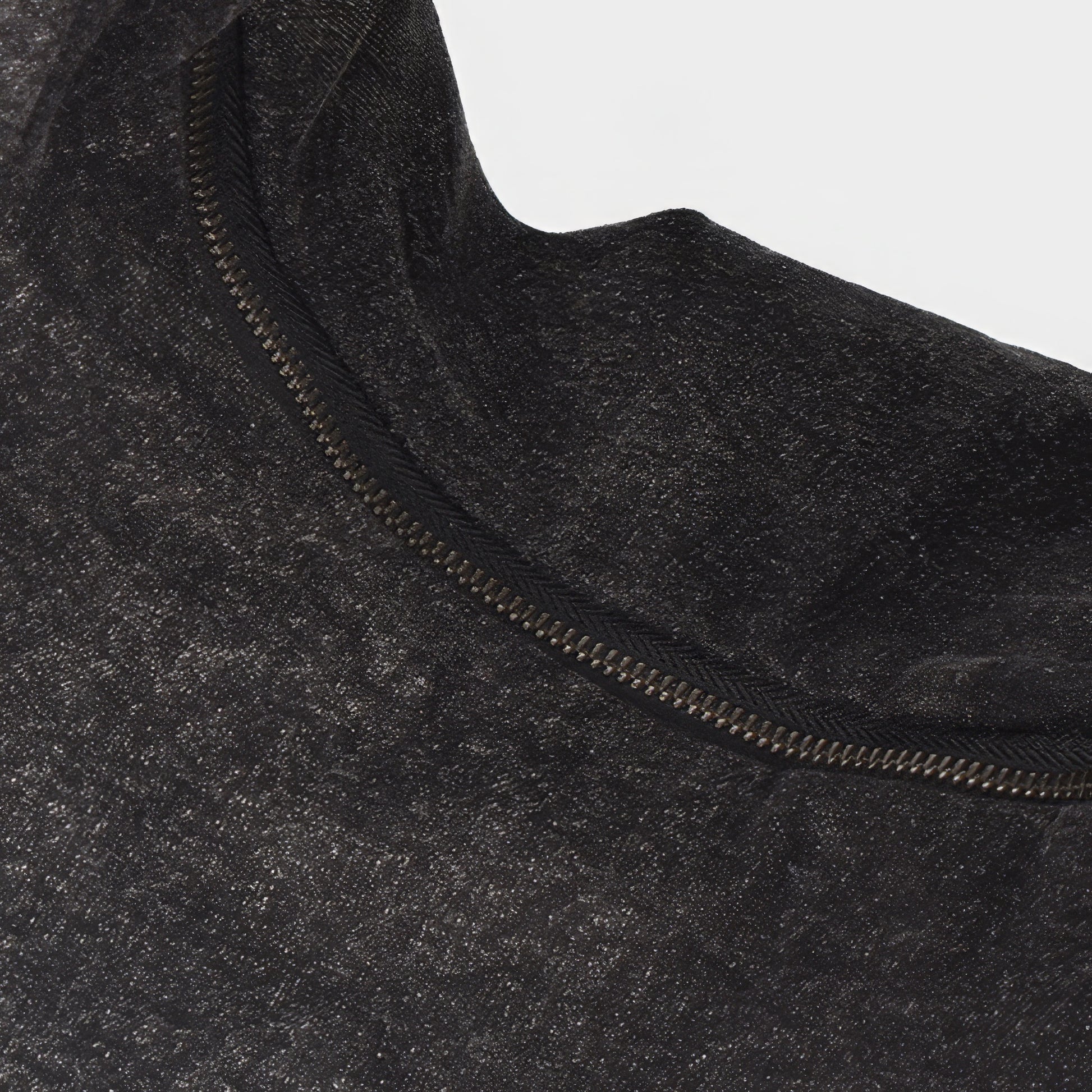 Charcoal Washed Oversized Hobo Bag