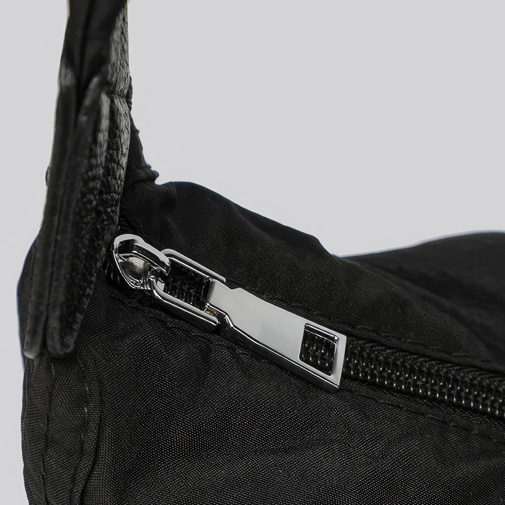 Oversized Soft Nylon Crescent Bag
