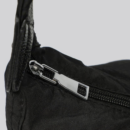 Oversized Soft Nylon Crescent Bag