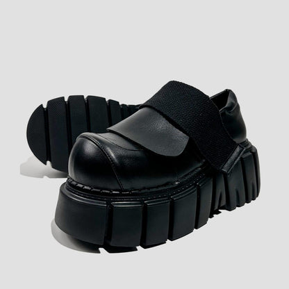 Chunky Velcro Strap Platform Shoes