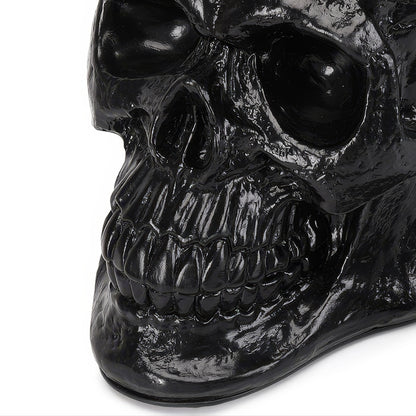 Glossy Skull-Shaped Shoulder Bag