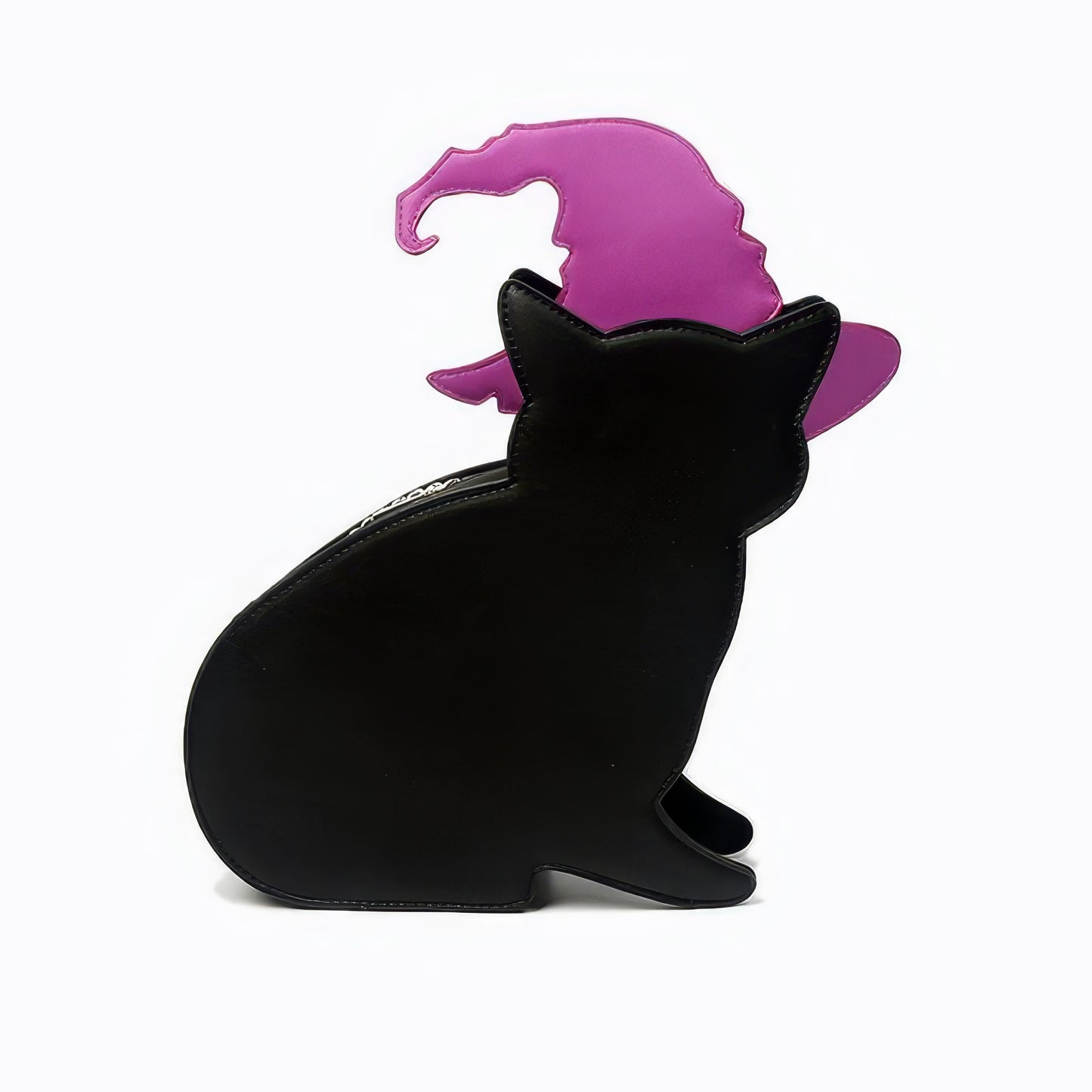 Witch Hat Black Cat Crossbody Bag