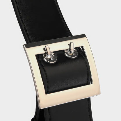 Convertible Pocket Chain Detail Shoulder Bag