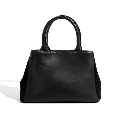 Denim Stitch Detail Mini Satchel Bag