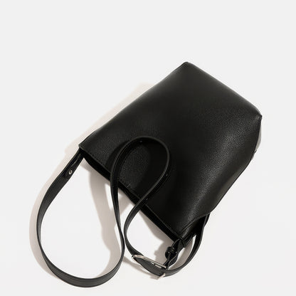 Mini Pebbled Faux Leather Crossbody Bag