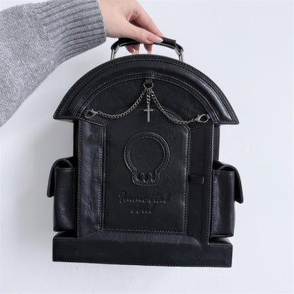 Grave Arch Structured Leather Bag