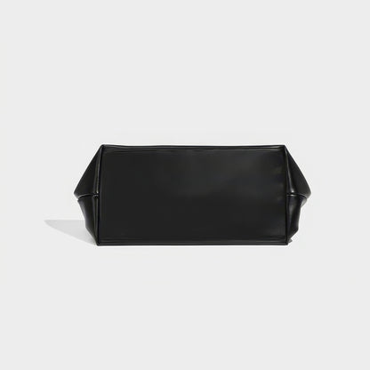 Pleated Soft Faux Leather Shoulder Bag