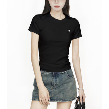Slim Fit Minimal Logo T-Shirt