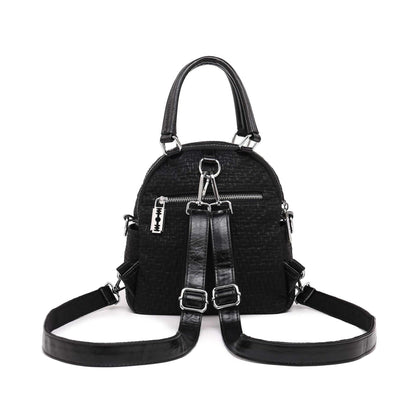 Emblem Patch Contrast Mini Backpack