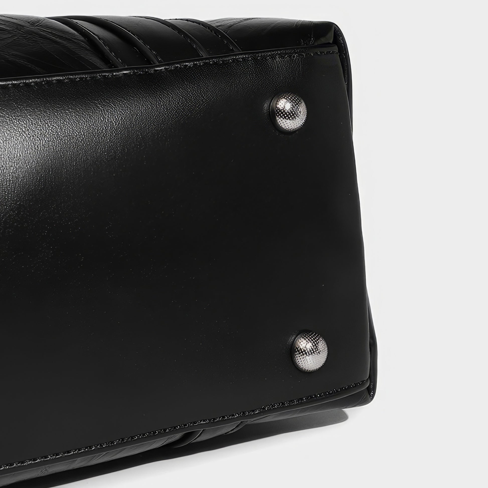 Structured Crinkle Texture Tote Bag