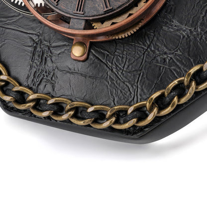 Steampunk Gear Clockwork Hexagon Bag