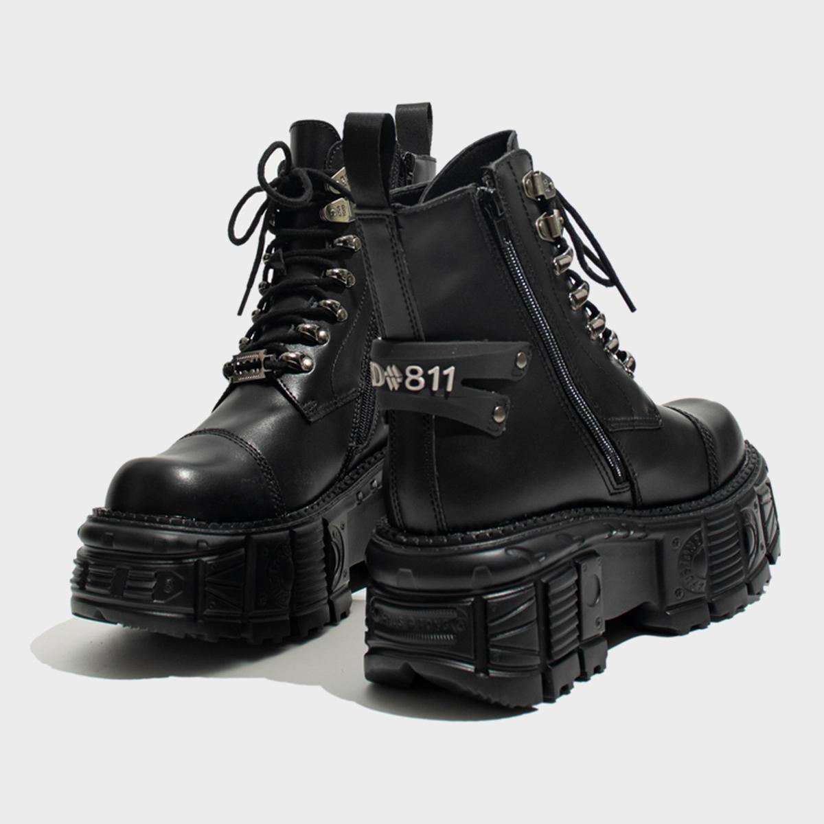 Industrial Combat Platform Boots