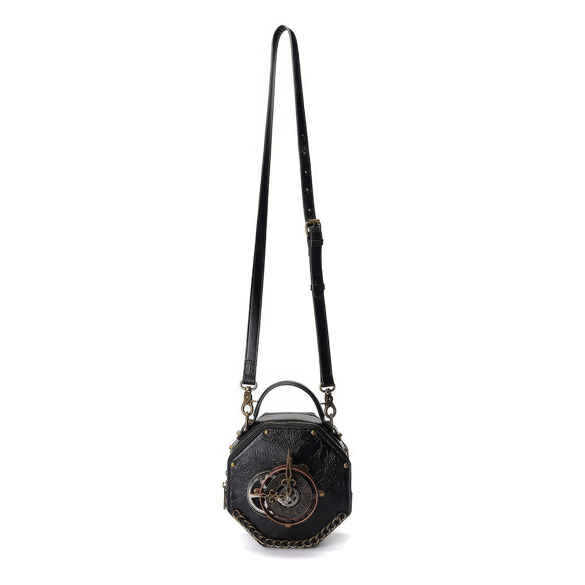 Steampunk Gear Clockwork Hexagon Bag
