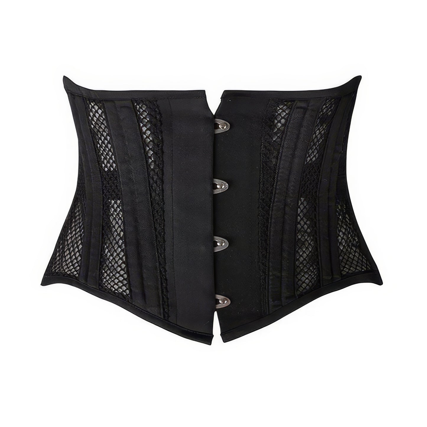Mesh Panel Underbust Waist Training Corset