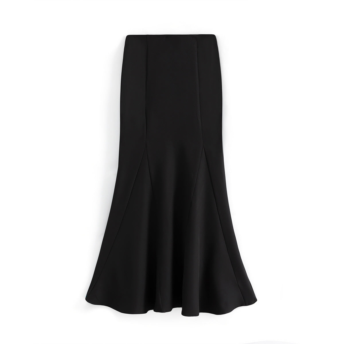 Sleek High-Waist Mermaid Skirt