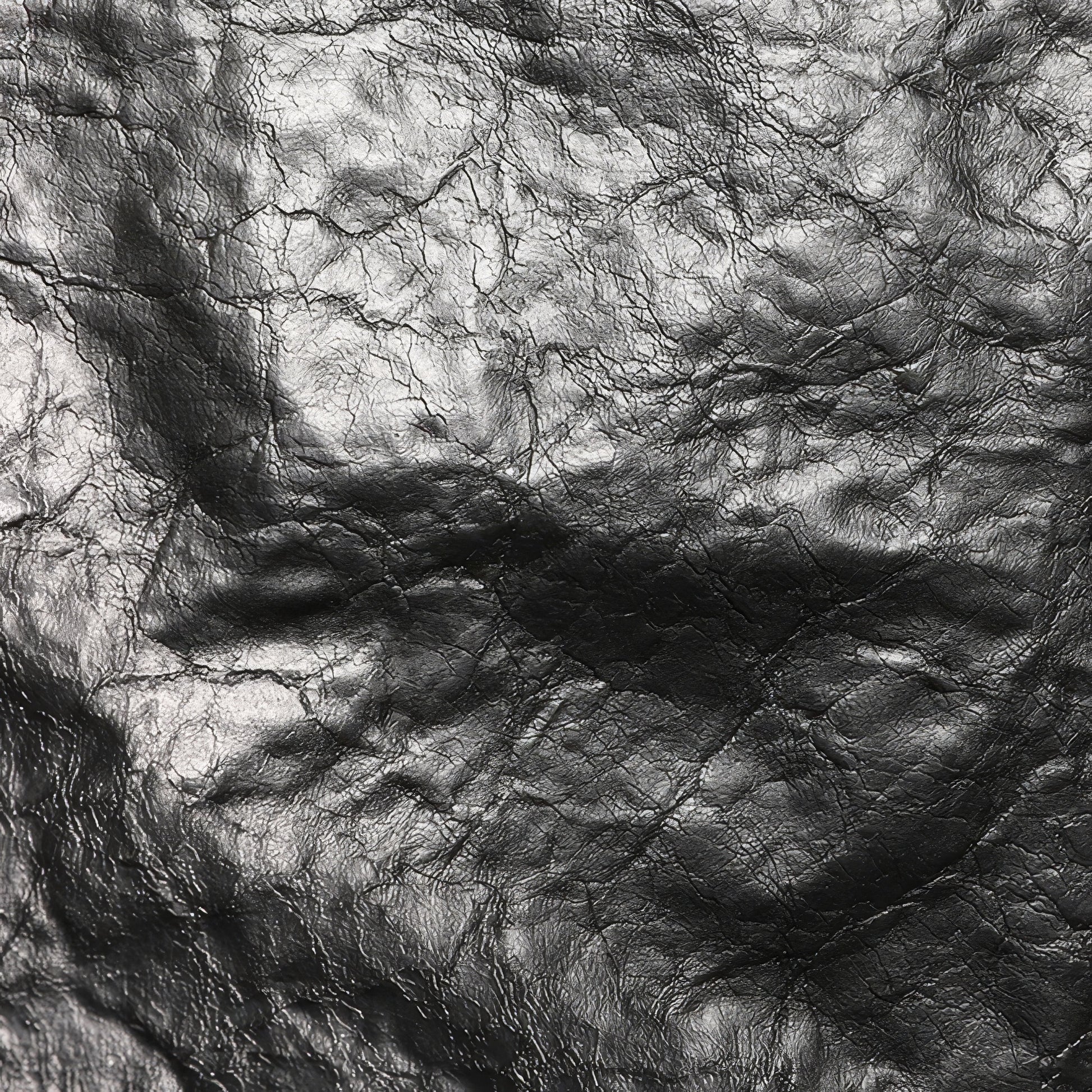 Glossy Crinkle Texture Shopper Bag