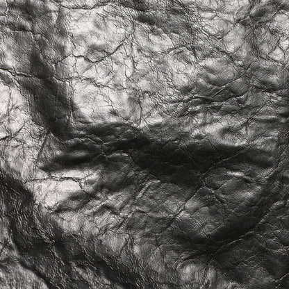 Glossy Crinkle Texture Shopper Bag