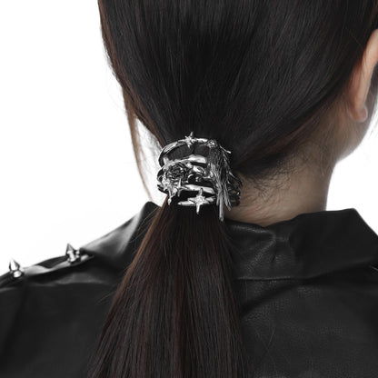 Raven Rose Metal Hair Claw