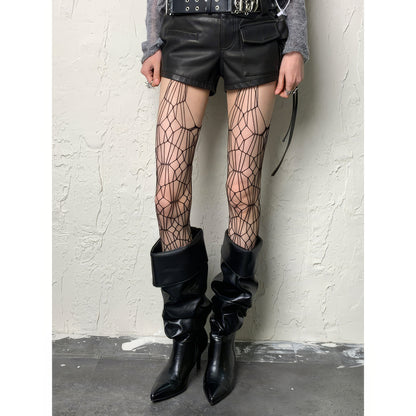 Geometric Web Mesh Tights