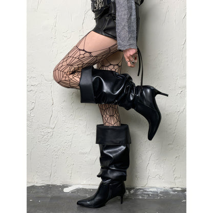Geometric Web Mesh Tights
