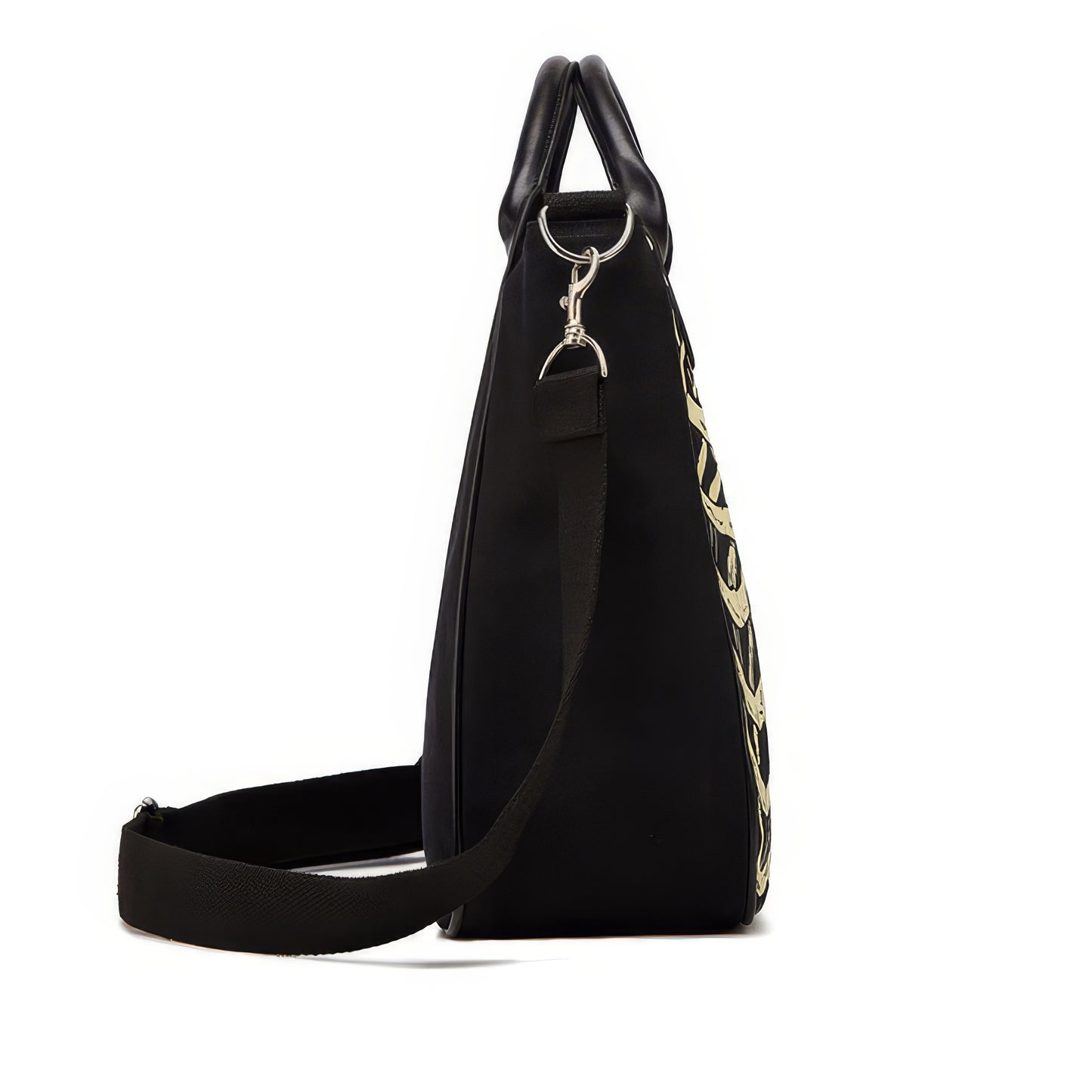 Glow Ribcage Print Shoulder Tote