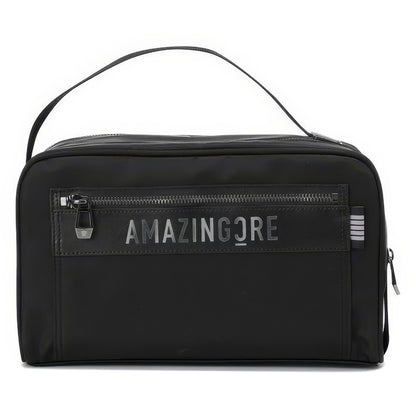 Multi-Compartment Skull Detail Utility Bag