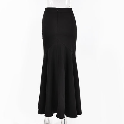 Mermaid High-Waist Maxi Skirt