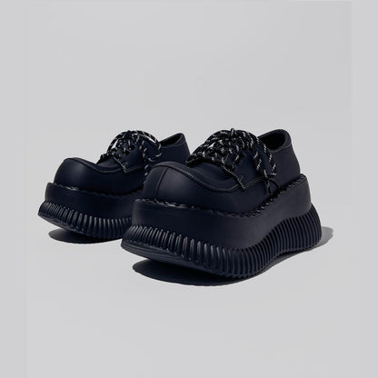 Chunky Ribbed Platform Sneakers