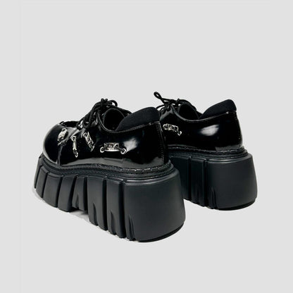 Chain-Link Patent Platform Shoes