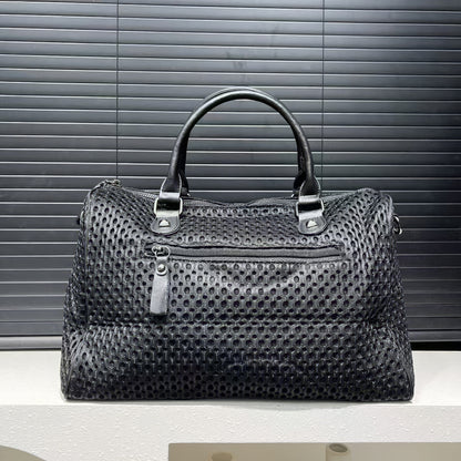 Patent Bow Strap Accent Shoulder Bag