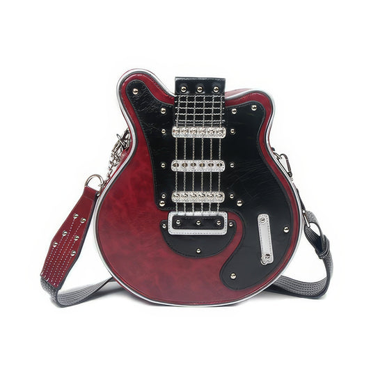 Guitar Shape Strap Shoulder Bag