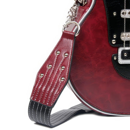 Guitar Shape Strap Shoulder Bag