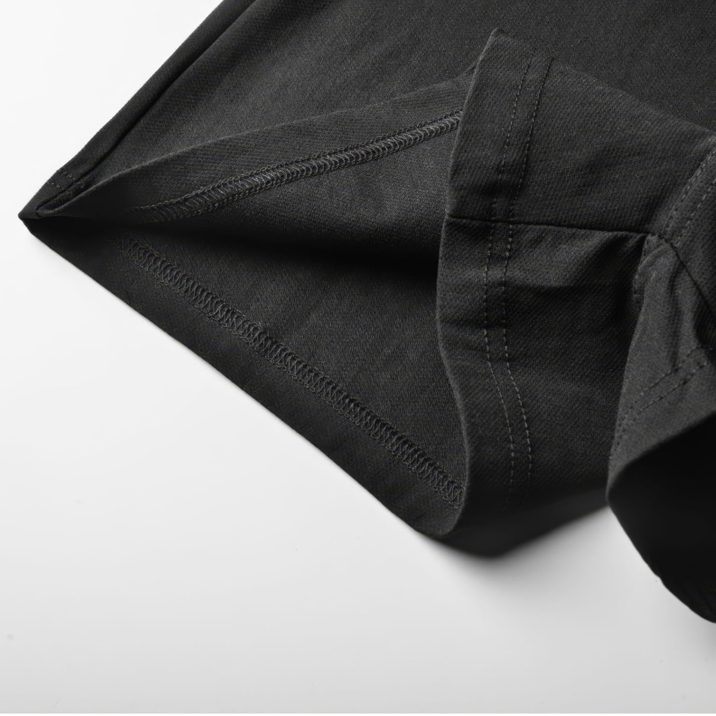 High Waist Fitted Black Shorts